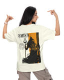 Shiva Off White Oversized T-shirt