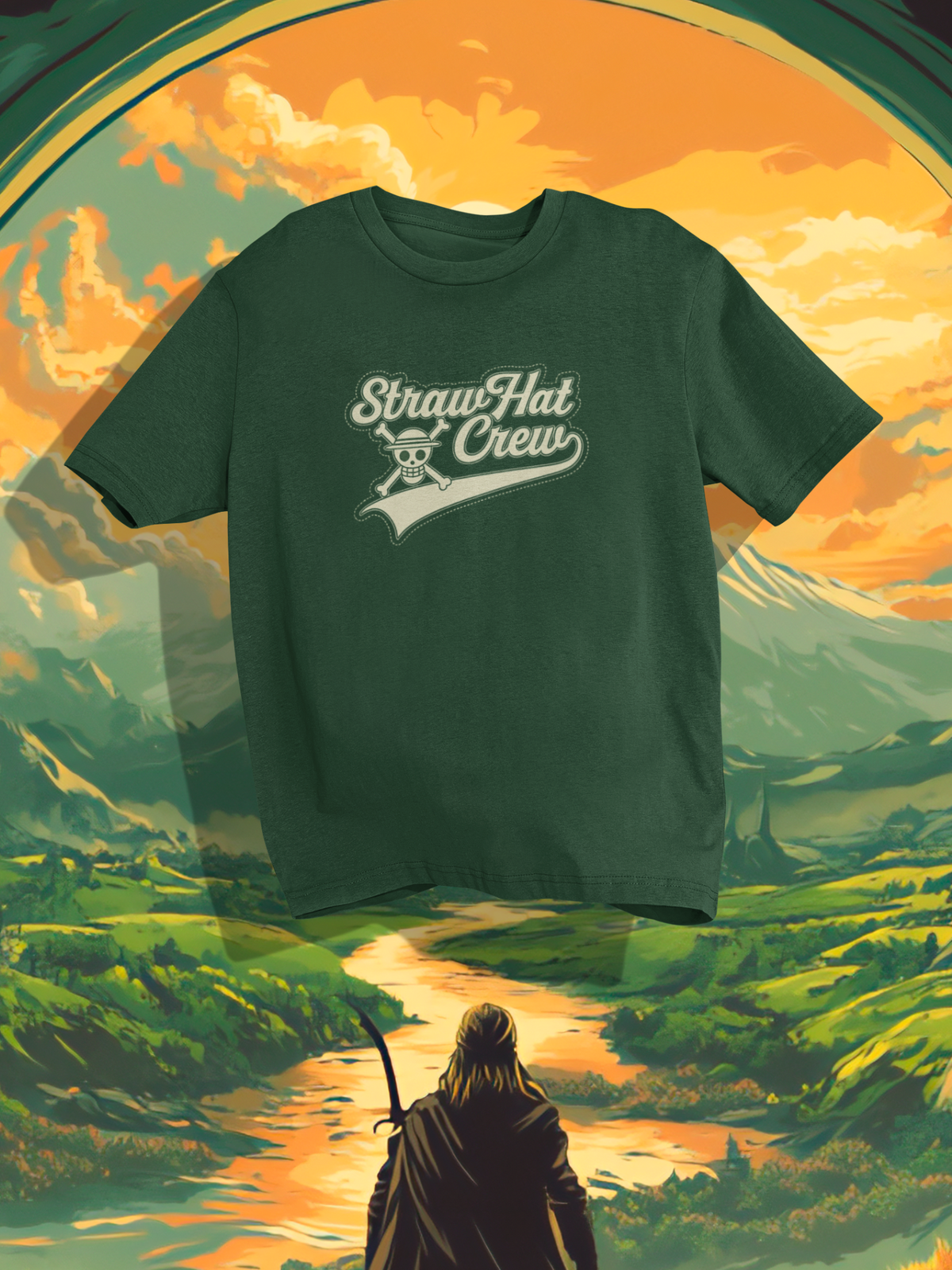 Straw Hat Crew Oversized T-shirt