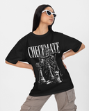 Checkmate Black Oversized T-shirt