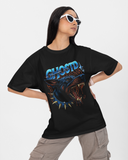 Ghostd Black Oversized T-shirt