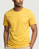 New Yellow Regular Fit T-shirt