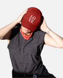 Love Red Baseball Cap
