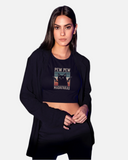 Pew Pew Black Crop Top