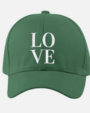 Love Bottle Green Baseball Cap