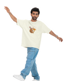 Shiva Off White Oversized T-shirt