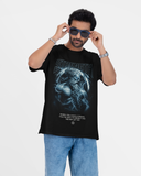 Strength Black Oversized T-shirt