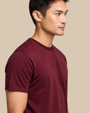 Maroon Regular Fit T-shirt