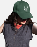 Love Bottle Green Baseball Cap