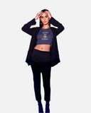 Furious Navy Blue Crop Top