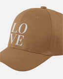 Love Khaki Baseball Cap