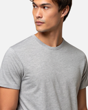 Gray Melange Regular Fit T-shirt