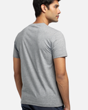 Gray Melange Regular Fit T-shirt