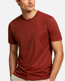 Brick red Regular Fit T-shirt
