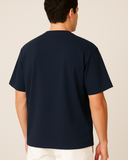 Everyday Oversized Tee- Navy Blue