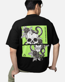 Zen Skull Unisex Oversized T-shirt - trendihead