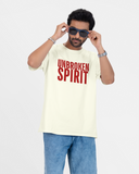 Unbroken Spirit Off White Oversized T-shirt