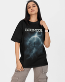 Godmode Black Oversized T-shirt