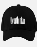 Overthinker Black Baseball Cap