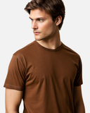 Coffee Brown Regular Fit T-shirt