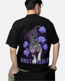 Unstoppable Black Oversized T-shirt