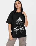 Power Black Oversized T-shirt