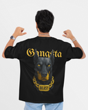 Gangsta Black Oversized T-shirt