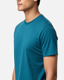 Petrol Blue Regular Fit T-shirt