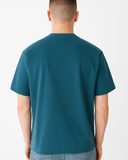 Everyday Oversized Tee- Petrol Blue