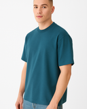 Everyday Oversized Tee- Petrol Blue