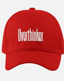 Overthinker Red Baseball Cap
