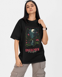 Unknown Paradise Black Oversized T-shirt