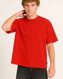 Everyday Oversized Tee- Red