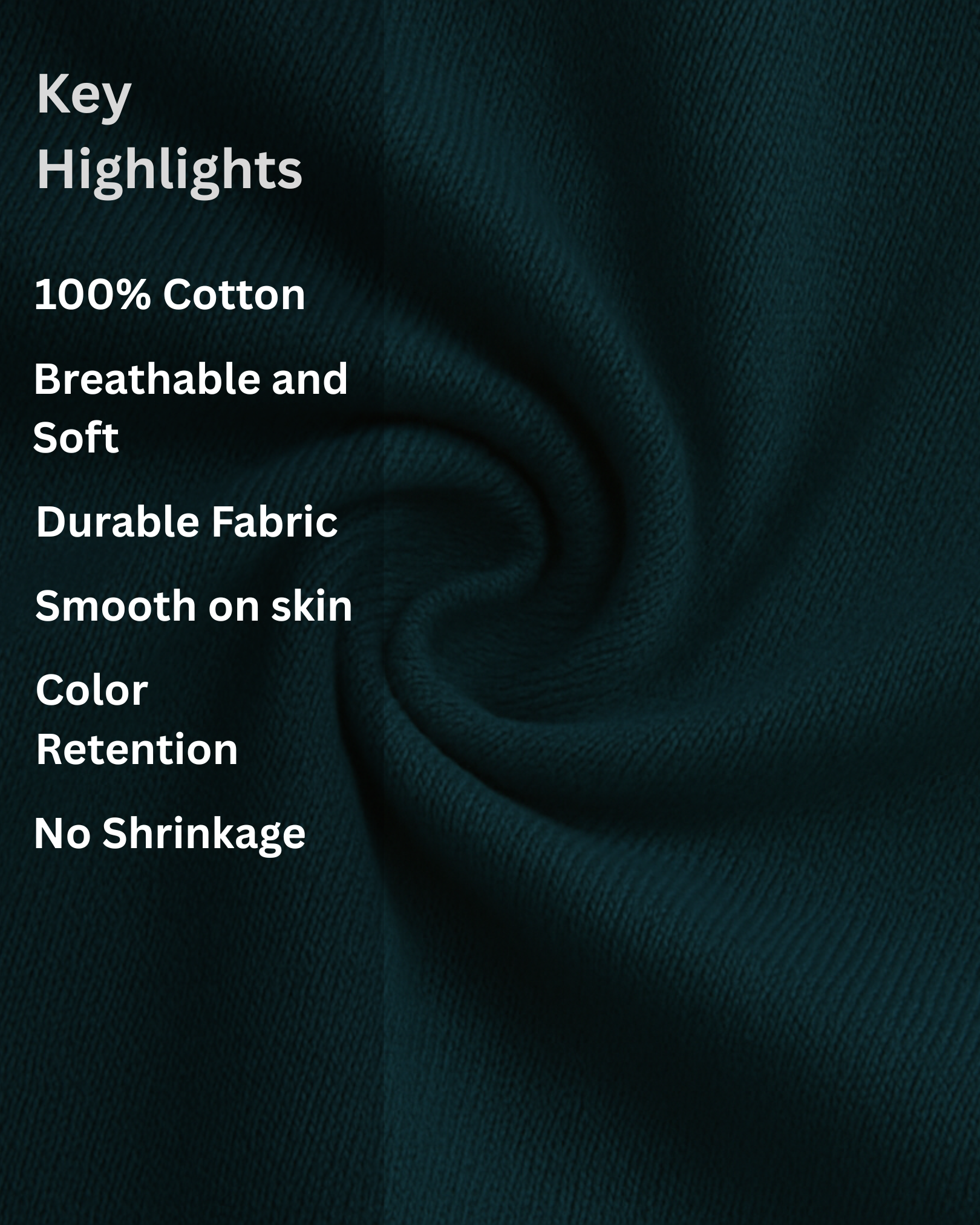 Flourish Petrol Blue Oversized T-shirt