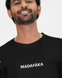 Madafaka Black Oversized T-shirt