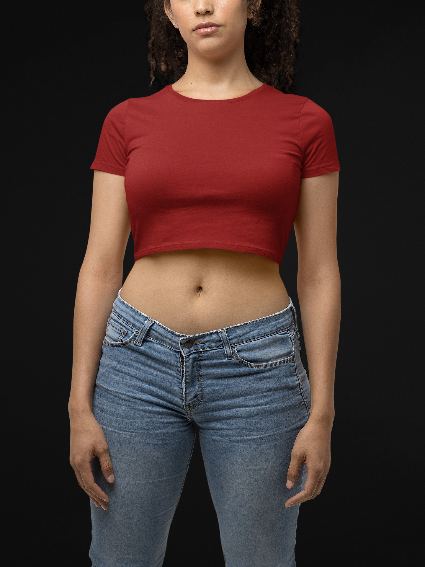 Red Crop Top