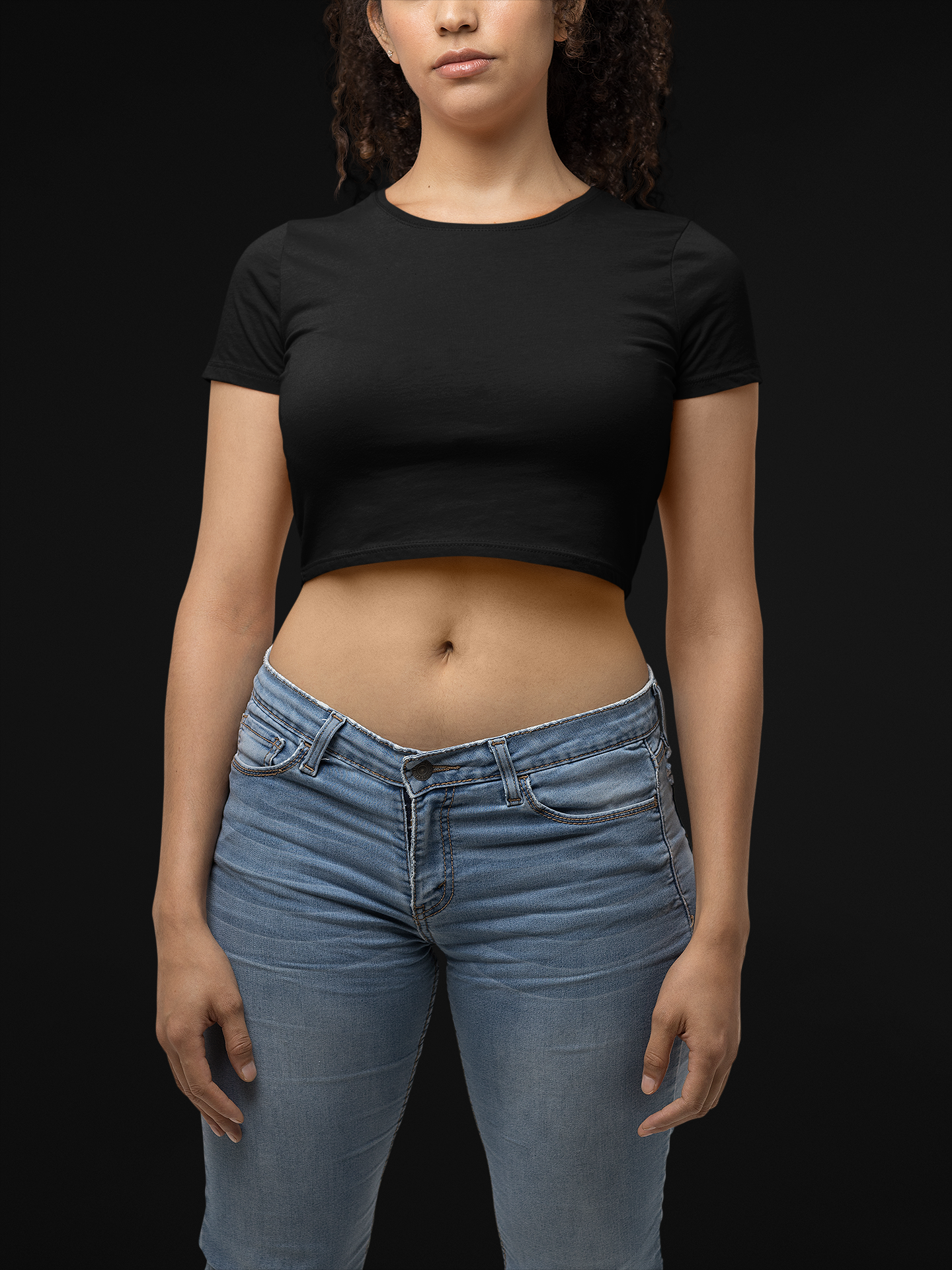 Black Crop Top