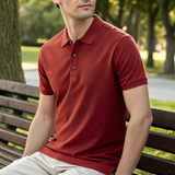 Brick Red Polo T-shirt