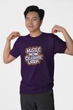 Hustle Purple Regular T-shirt