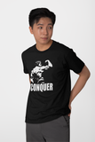 Conquer Black Regular T-shirt
