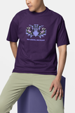 Unstoppable Purple Oversized T-shirt