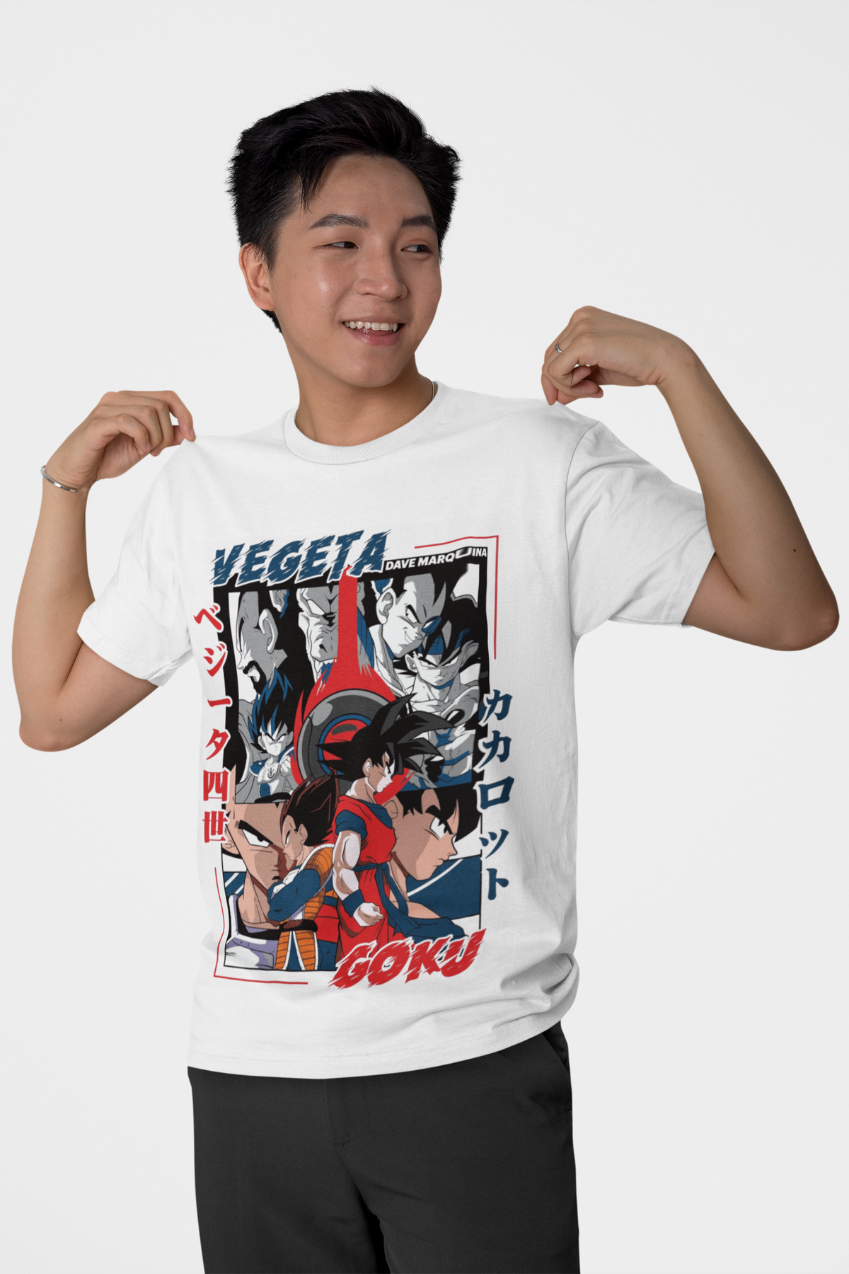 Goku White Regular T-shirt