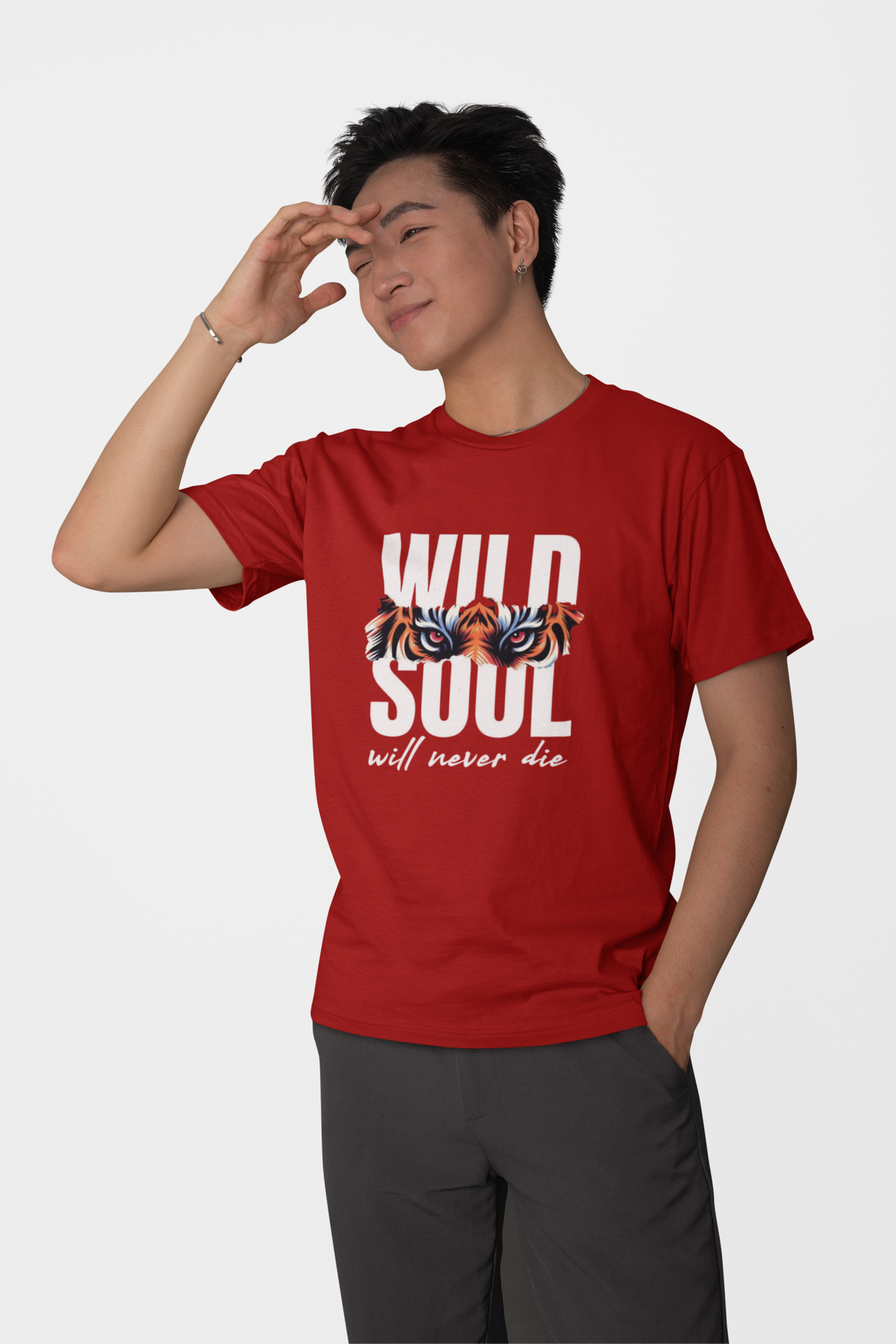 Wild Soul Red Regular T-shirt
