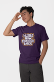 Hustle Purple Regular T-shirt