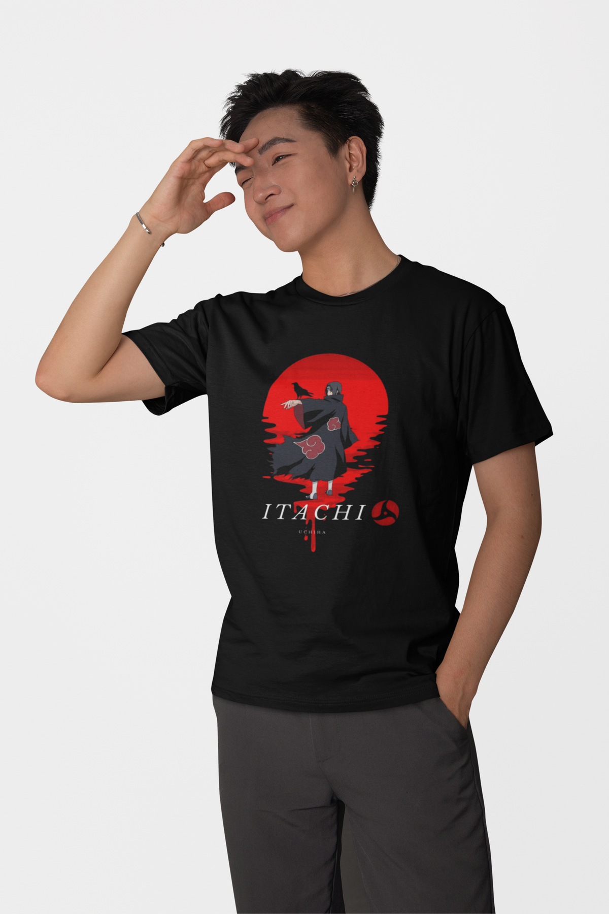 Itachi Black Regular T-shirt