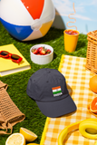 India Flag Navy Baseball Cap