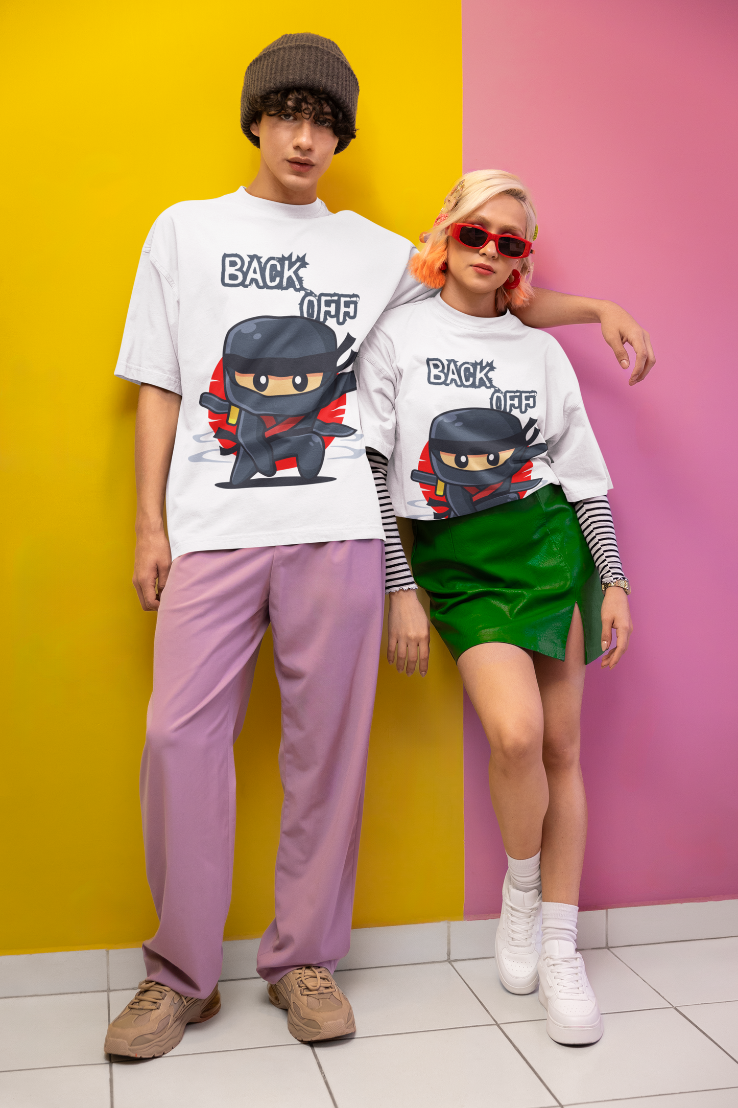 Back Off Unisex Oversized T-shirt