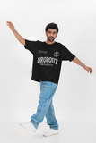 Dropout Black Oversized T-shirt