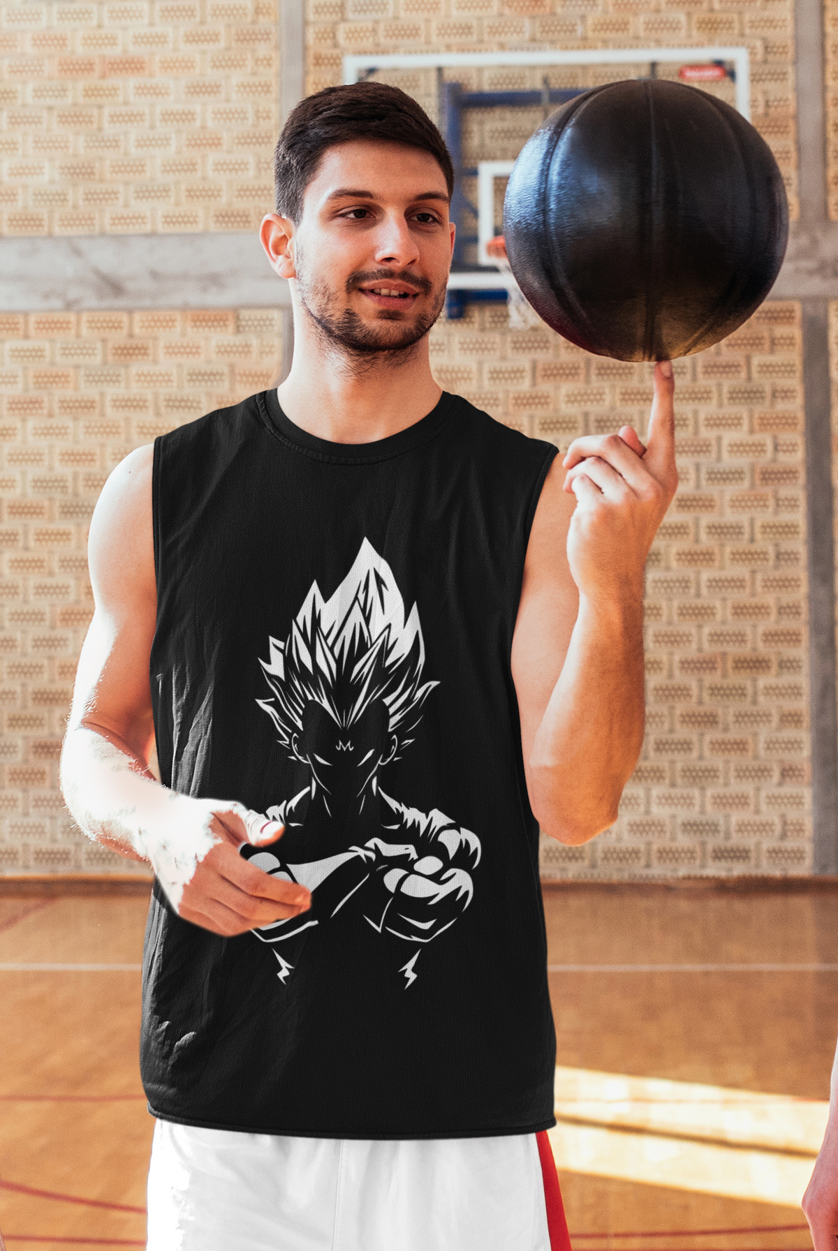 Power Black Gym Vest