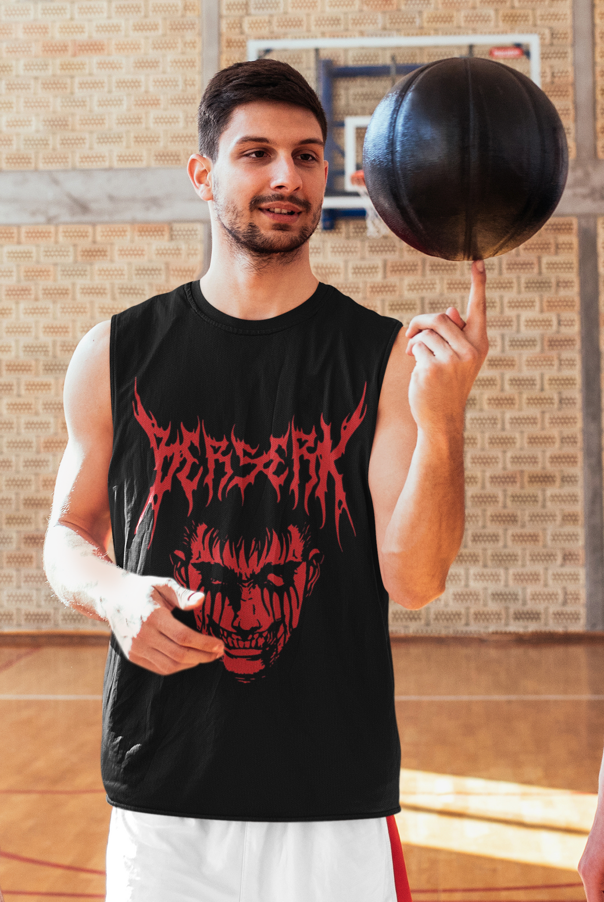 Berserk Black Gym Vest