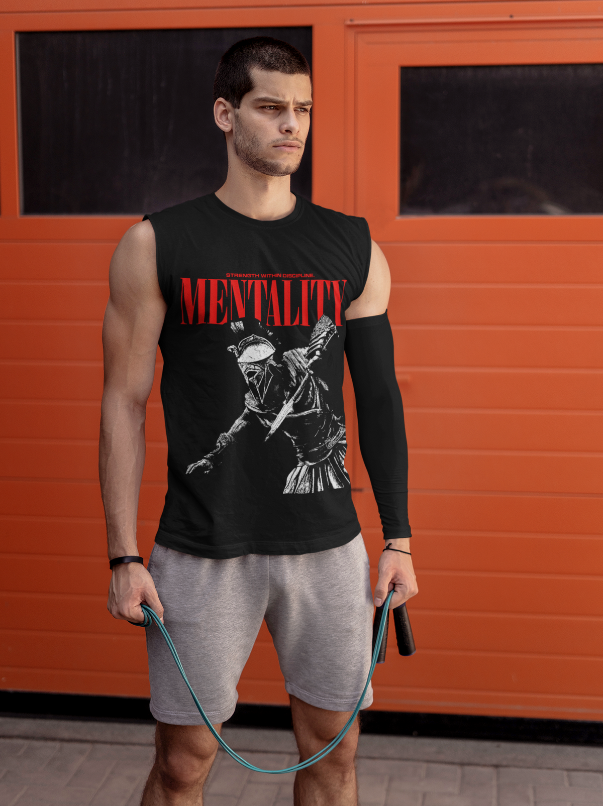 Mentality Black Gym Vest